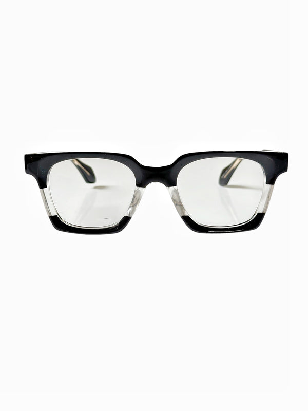 Montura para lentes formulados- Carly Black and Clear- Unisex