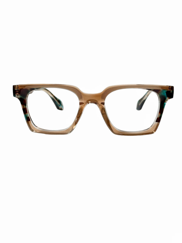 Montura para lentes formulados- Carly Amber Print- Unisex