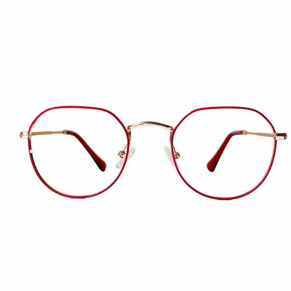 Montura para lentes formulados- Poli Red Gold